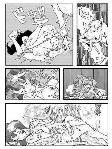 [Machino Henmaru] The Stallions and the Girls Fhentai - Page 13