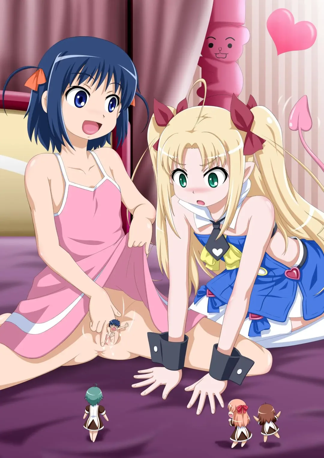 [Kazan No You] Fumi Tsubushi Matsuri! Kyodai Musume Fhentai - Page 18