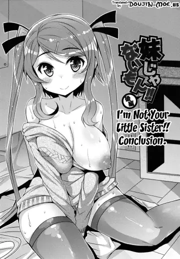 [Eba] Datsu Imouto Sengen | Sister Removal Declaration Fhentai.net - Page 37