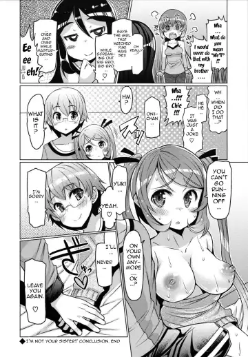 [Eba] Datsu Imouto Sengen | Sister Removal Declaration Fhentai.net - Page 55