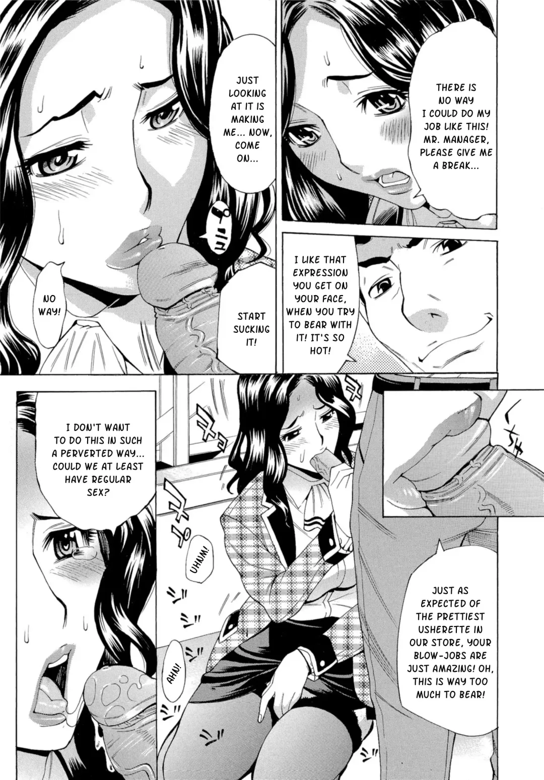 [Makibe Kataru] Inran Seifuku Hame Nikki Fhentai - Page 8