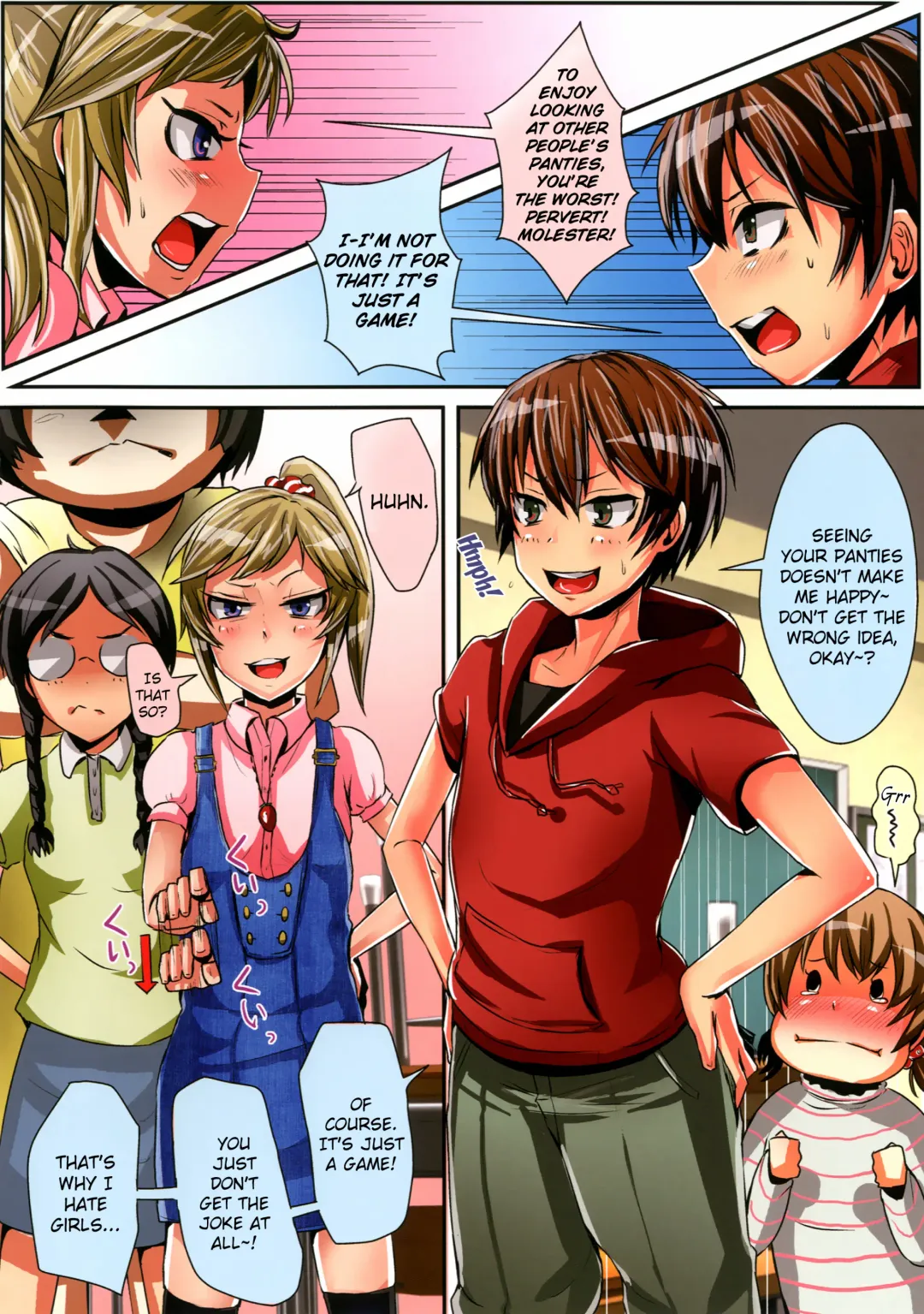 [Guglielmo] Skirt Mekuri no Batsu!! Fhentai.net - Page 4