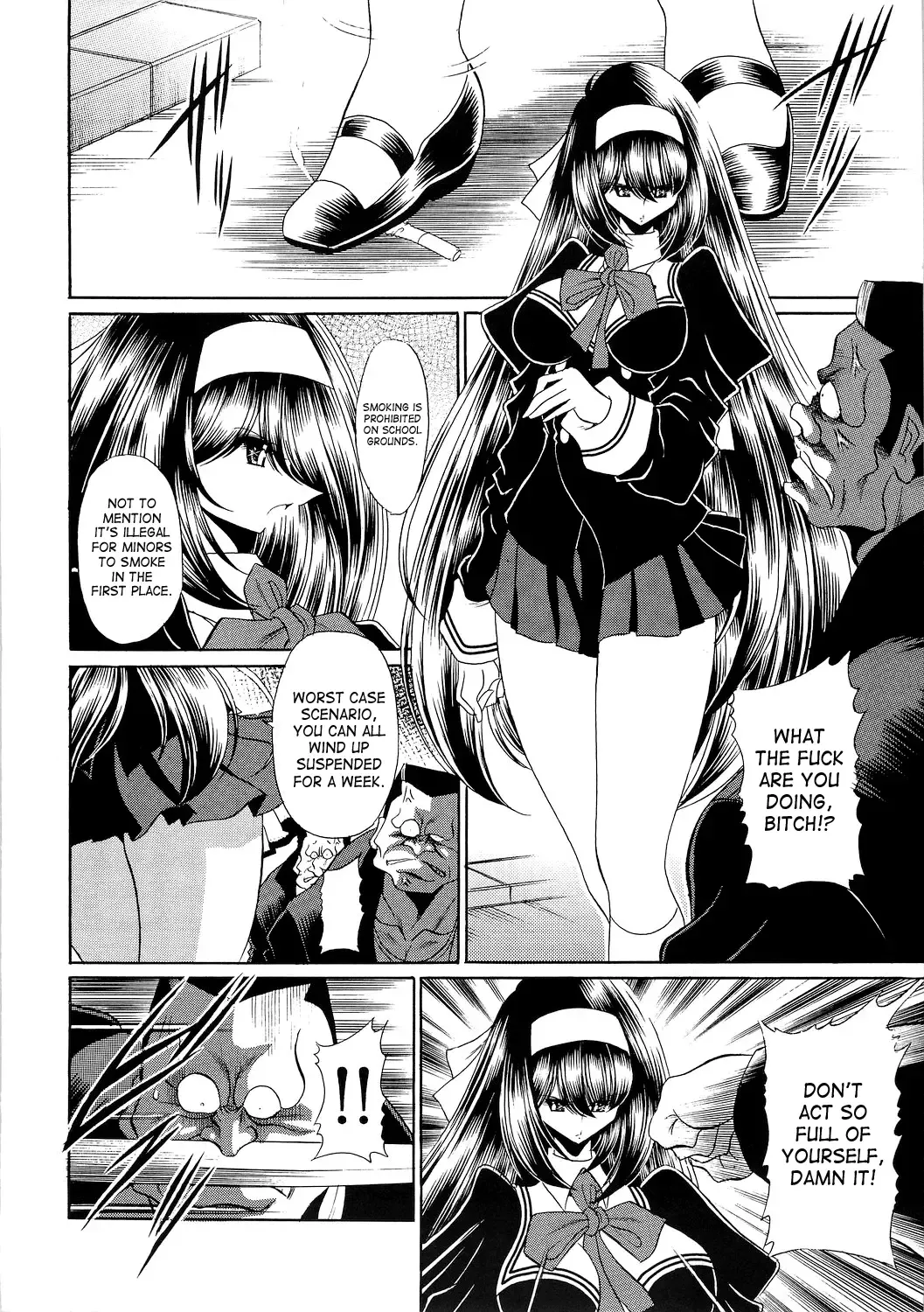 [Horikawa Gorou] Reigoku Seitokai San | Slave Hell Student Council Vol. 3 Fhentai - Page 6