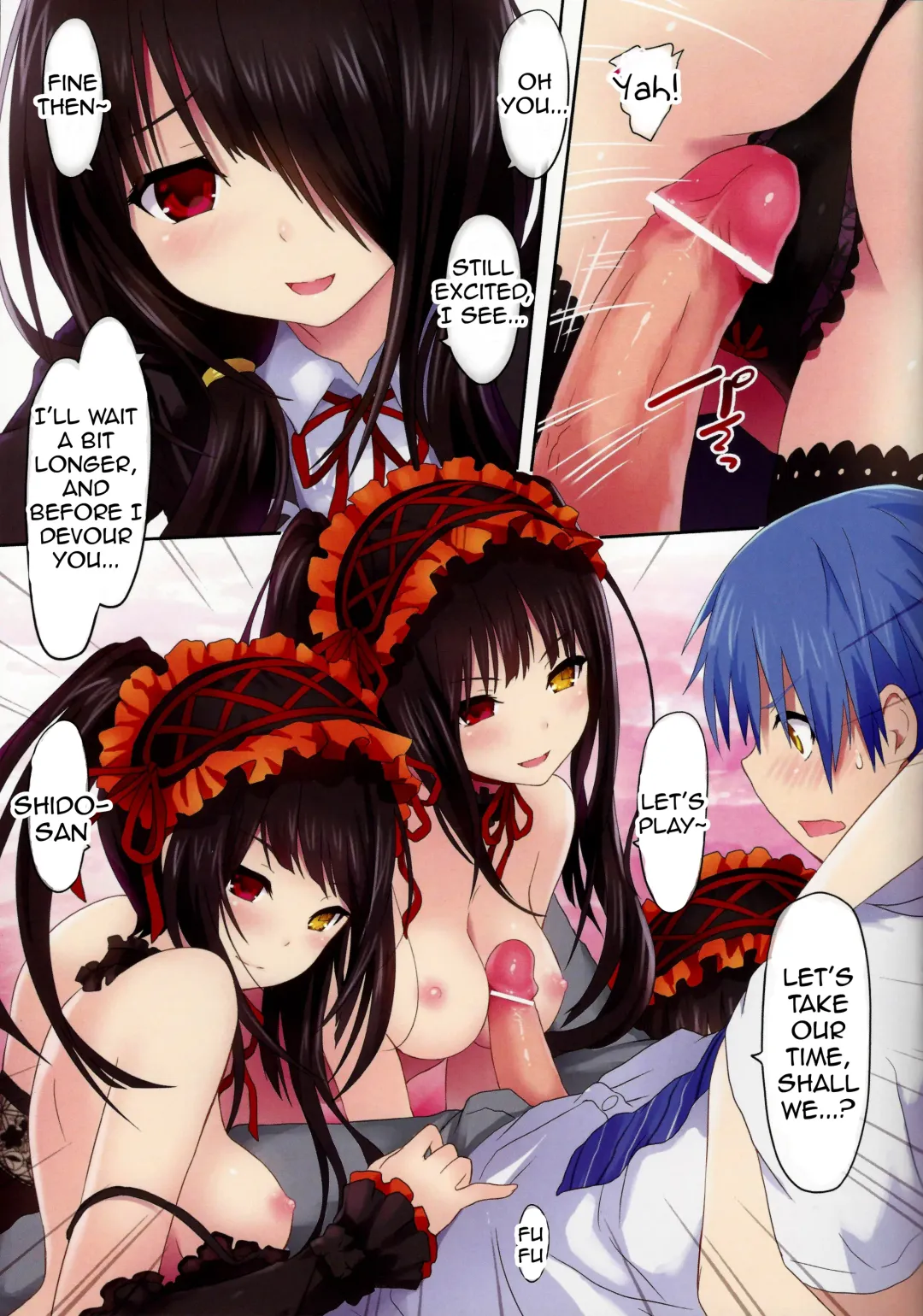 [Cait] Kyousou Sanjoukyoku | Frenzied Triple Fhentai - Page 8