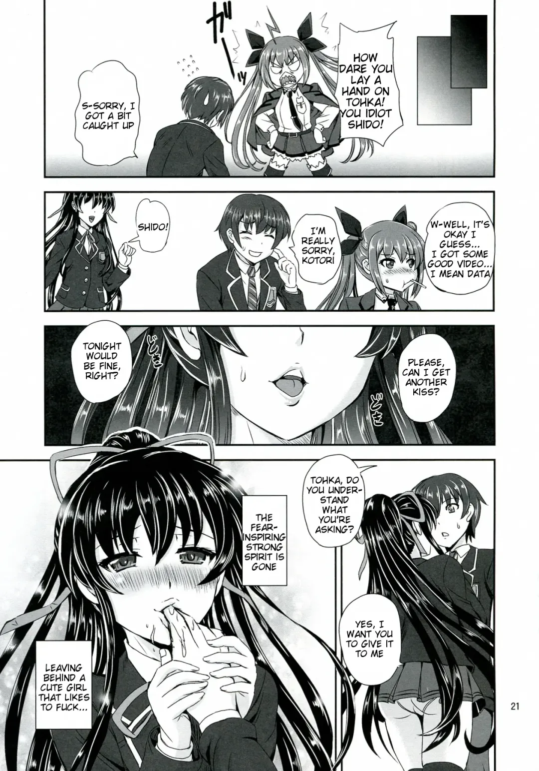 [Kumoi Takashi] Tohka BEDEND Fhentai - Page 21