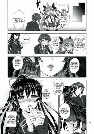 [Kumoi Takashi] Tohka BEDEND Fhentai - Page 21