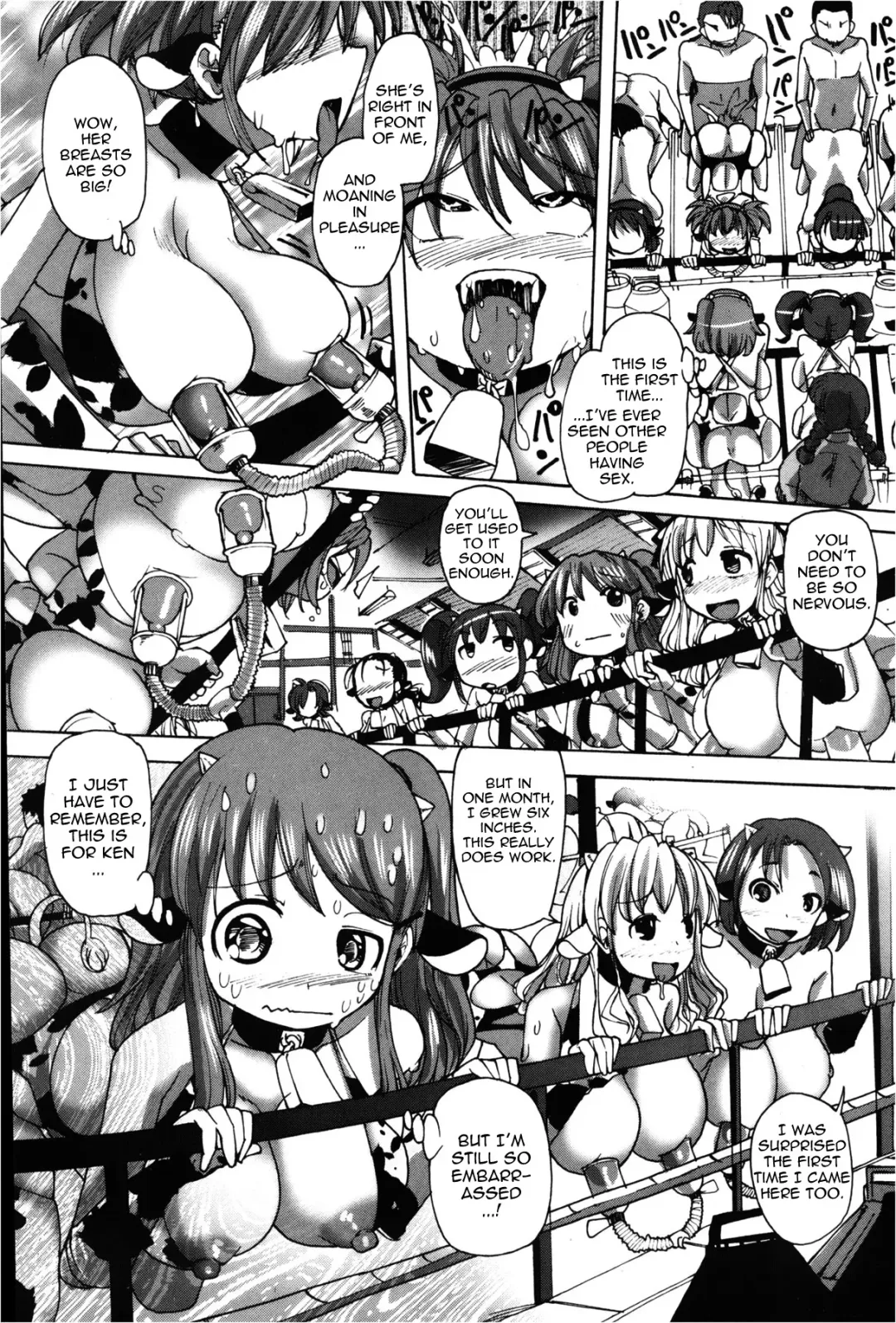 [Sakazaki Freddie] Mitsuko-chan no nyuugyuu taiken-ki | Mitsuko's Experience as a Milk Cow Fhentai - Page 13