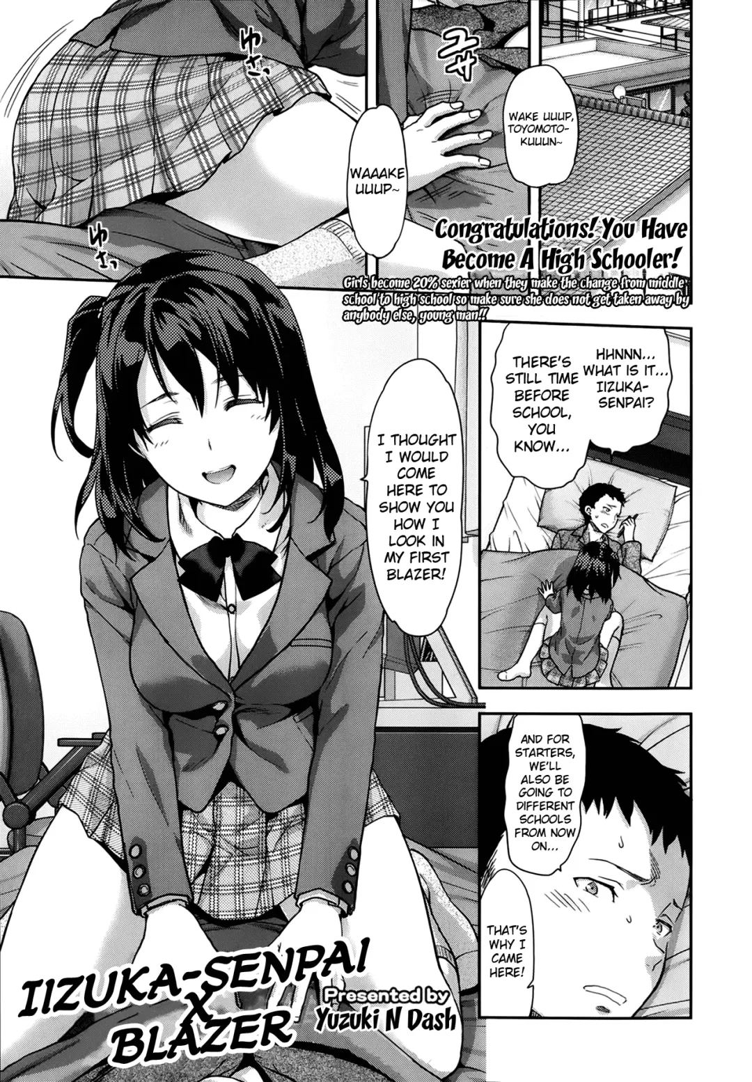 Read [Yuzuki N Dash] Iizuka Senpai X Blazer - Fhentai.net