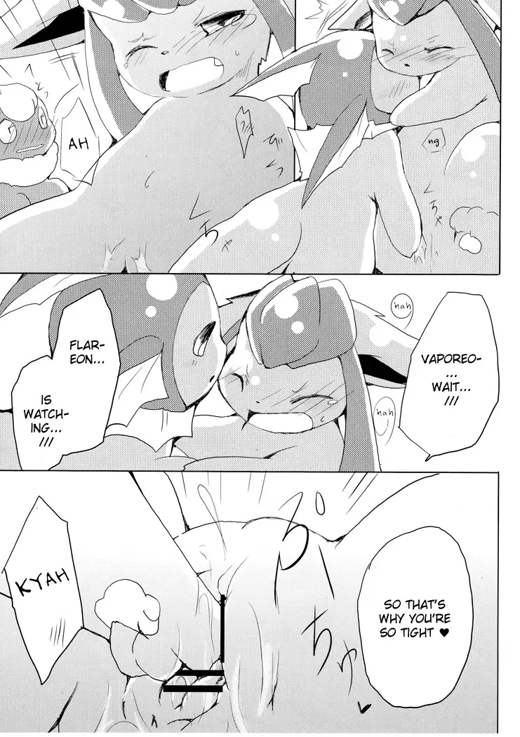 [Azuma Minatu] Buu-chan ga Onnanoko ni Dokidoki Suru Hon. | Book Where Flareon Gets Excited By Girls. Fhentai - Page 15