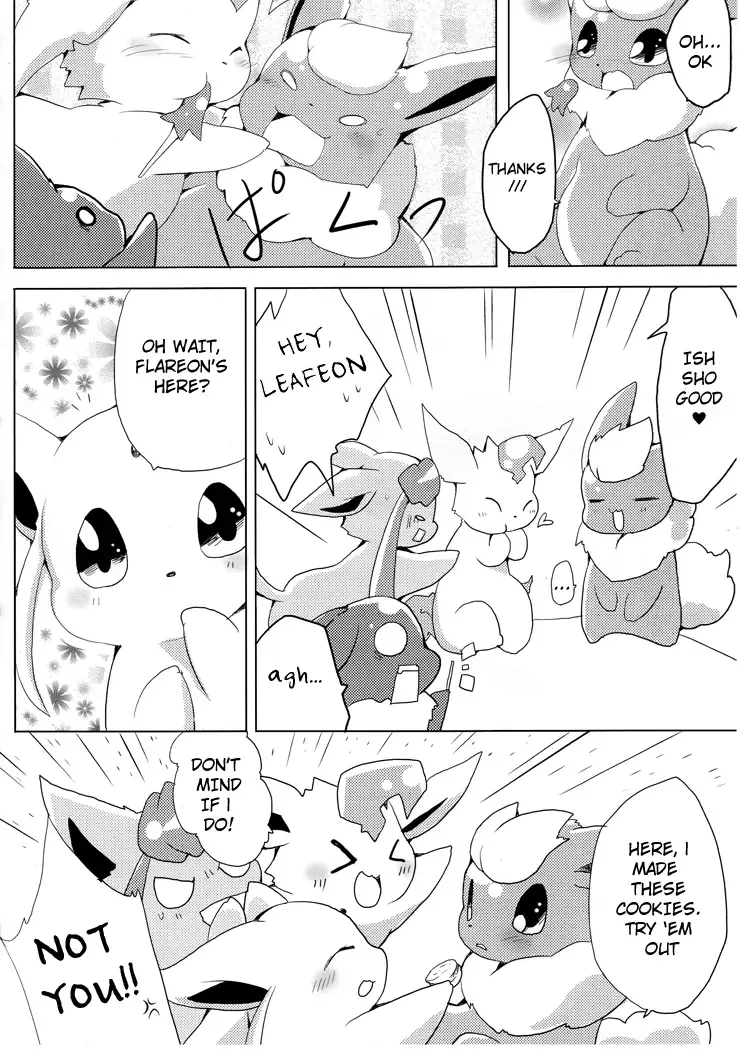 [Azuma Minatu] Buu-chan ga Onnanoko ni Dokidoki Suru Hon. | Book Where Flareon Gets Excited By Girls. Fhentai - Page 6