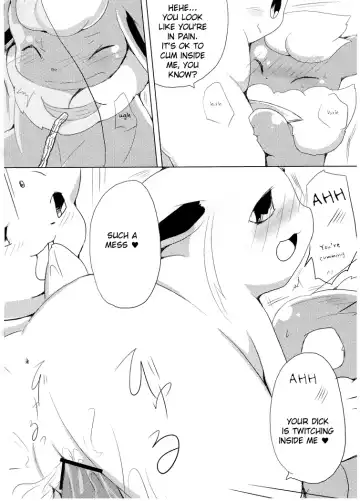 [Azuma Minatu] Buu-chan ga Onnanoko ni Dokidoki Suru Hon. | Book Where Flareon Gets Excited By Girls. Fhentai - Page 26