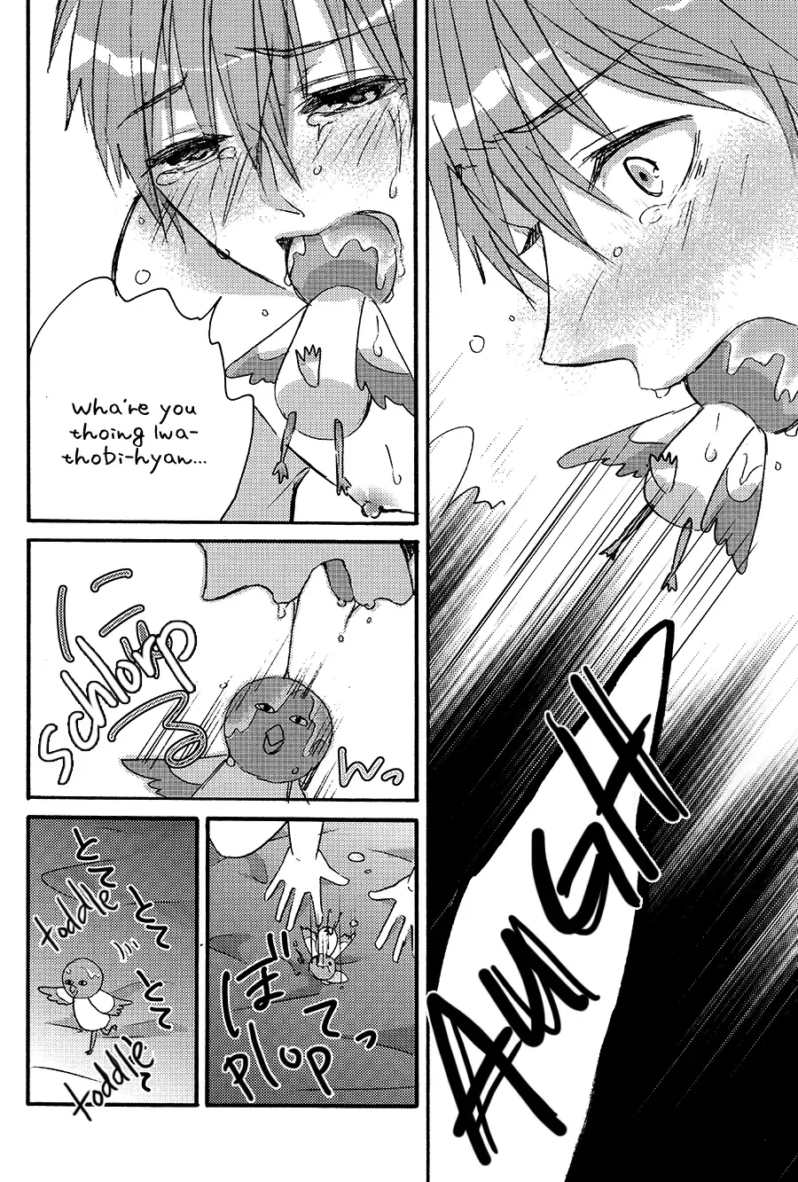 Fueee! Rameee! Iwatobi-chan!! | Noooo, Iwatobi-chan, Don't! Fhentai - Page 14