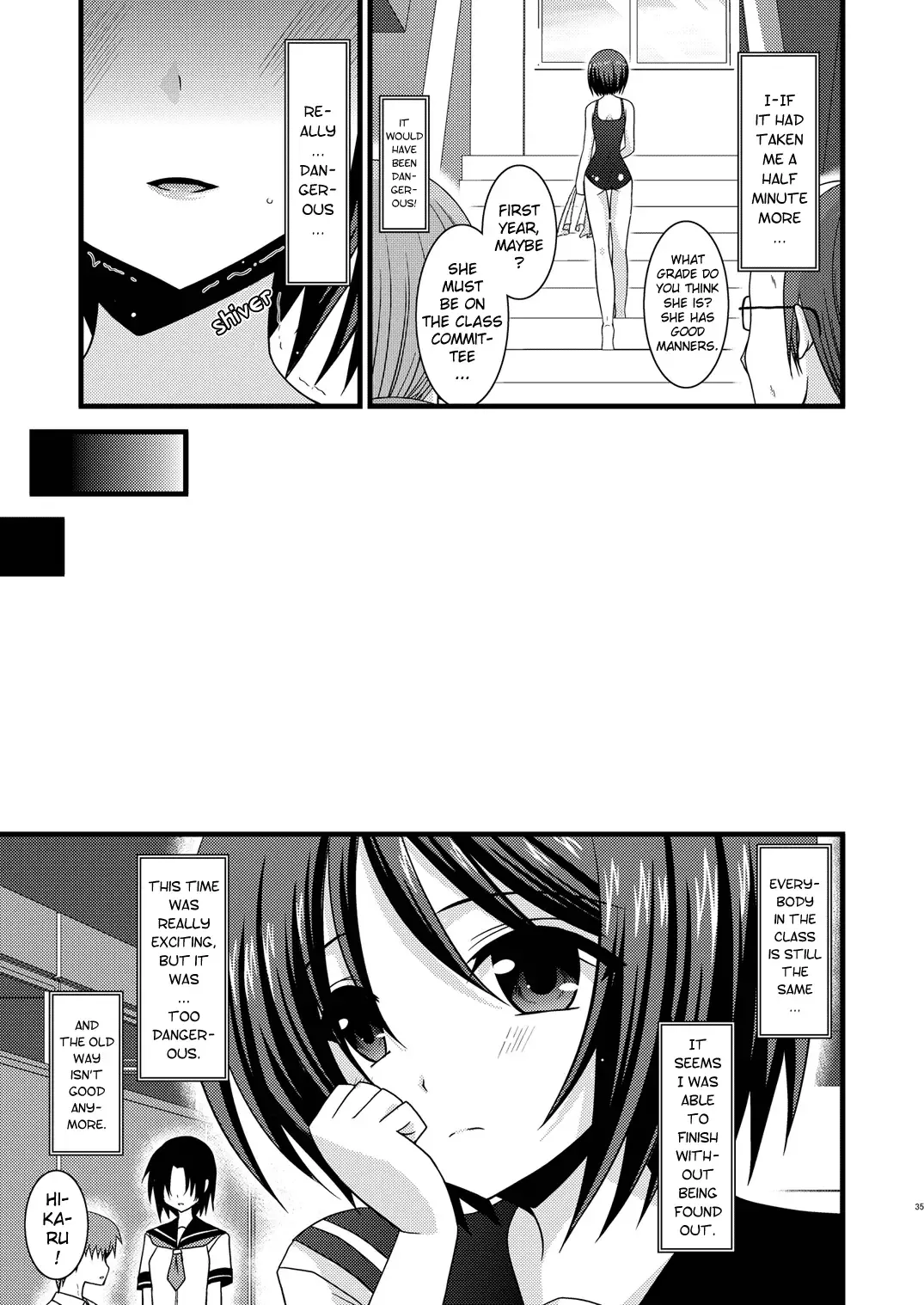 [Charu] Roshutsu Shoujo Yuugi San | Exhibitionist Girl's Play 3 (decensored) Fhentai - Page 36
