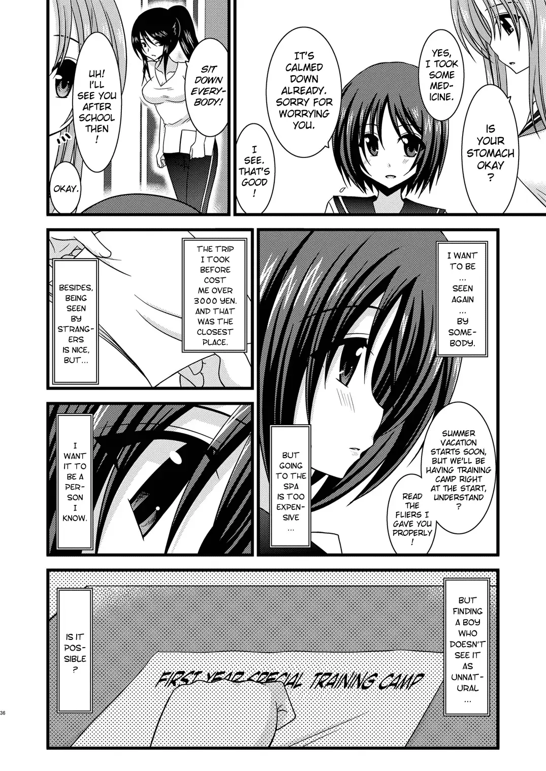 [Charu] Roshutsu Shoujo Yuugi San | Exhibitionist Girl's Play 3 (decensored) Fhentai - Page 37