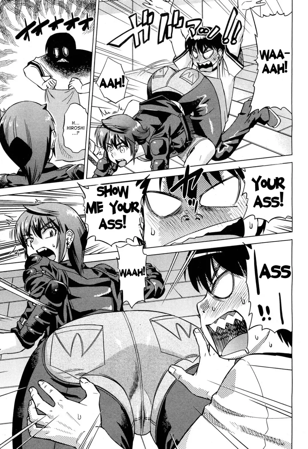 [Abe Morioka] Onee-sama wa Oshirizuki | Onee-sama Likes Anal (decensored) Fhentai - Page 9