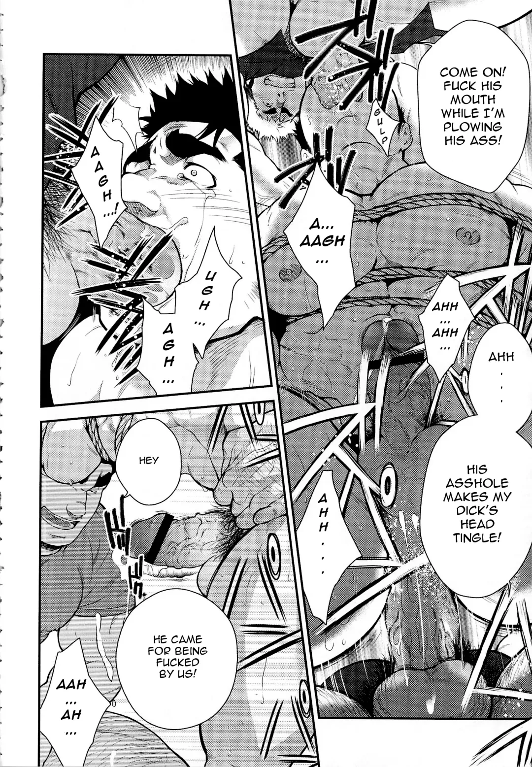 [Terujirou] Narcissist na Kikon Macho ga Kouen de Onanie Shite Itara | After a Married Narcissistic Man Jerk Off in the Park Fhentai.net - Page 12