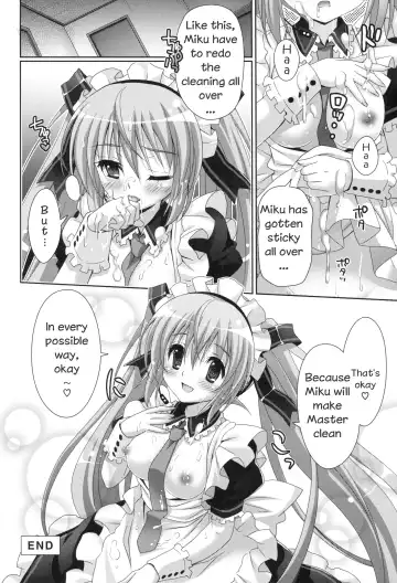 [Suzui Narumi] Miku-san ga Maid Fuku o Kite Iroiro Kirei ni Shitekureru Ohanashi. Fhentai.net - Page 22