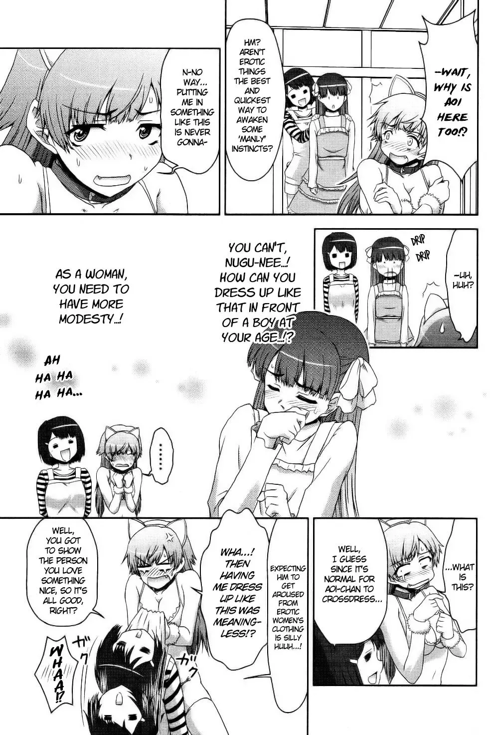 [Fujinomiya Yuu] Sannin Sanshimai !!? | Three People, Three Sisters!!? (decensored) Fhentai.net - Page 5