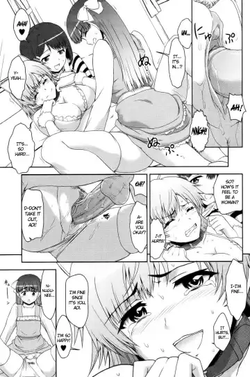 [Fujinomiya Yuu] Sannin Sanshimai !!? | Three People, Three Sisters!!? (decensored) Fhentai.net - Page 11