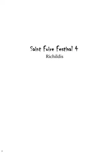 [Heizo - Kitoen] Saint Foire Festival 4 Richildis Fhentai.net - Page 2