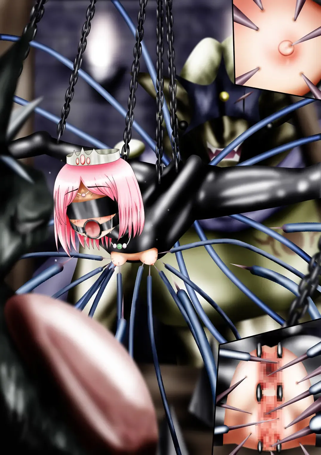 Fushigi Sekai -Mystery World- Nonona 21 ~Torawareta Ohime-sama, Majou no Kikai Choukyou Ingoumonkan~ Fhentai - Page 127