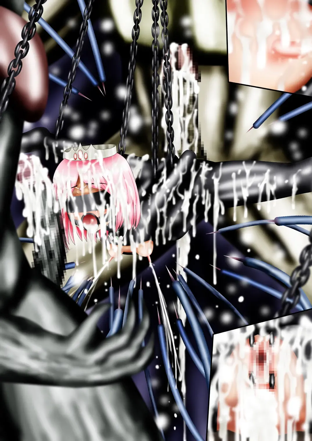 Fushigi Sekai -Mystery World- Nonona 21 ~Torawareta Ohime-sama, Majou no Kikai Choukyou Ingoumonkan~ Fhentai - Page 134