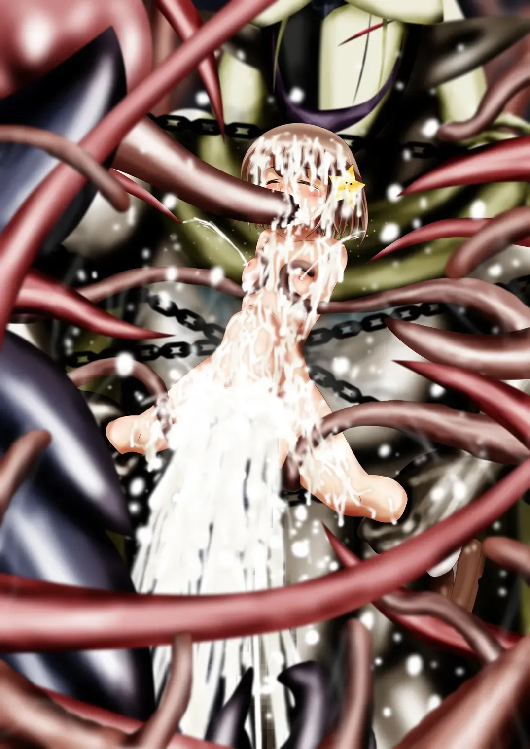 Fushigi Sekai -Mystery World- Nonona 21 ~Torawareta Ohime-sama, Majou no Kikai Choukyou Ingoumonkan~ Fhentai - Page 98