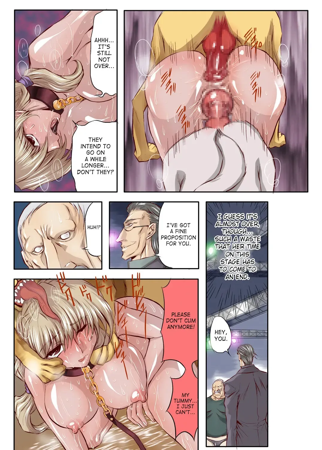 [Maro] Hitozuma Juukan Gishiki 02 - Hitozuma Kyoushuu! Shuudan Rape Dog Show Fhentai - Page 21