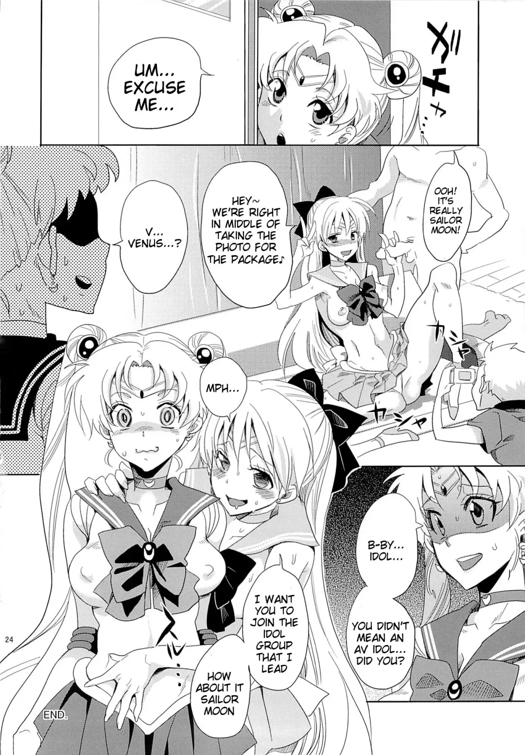 [Yu-ri] Idol Senshi ni Oshioki! | Punish the Sailor Warrior! Fhentai - Page 23