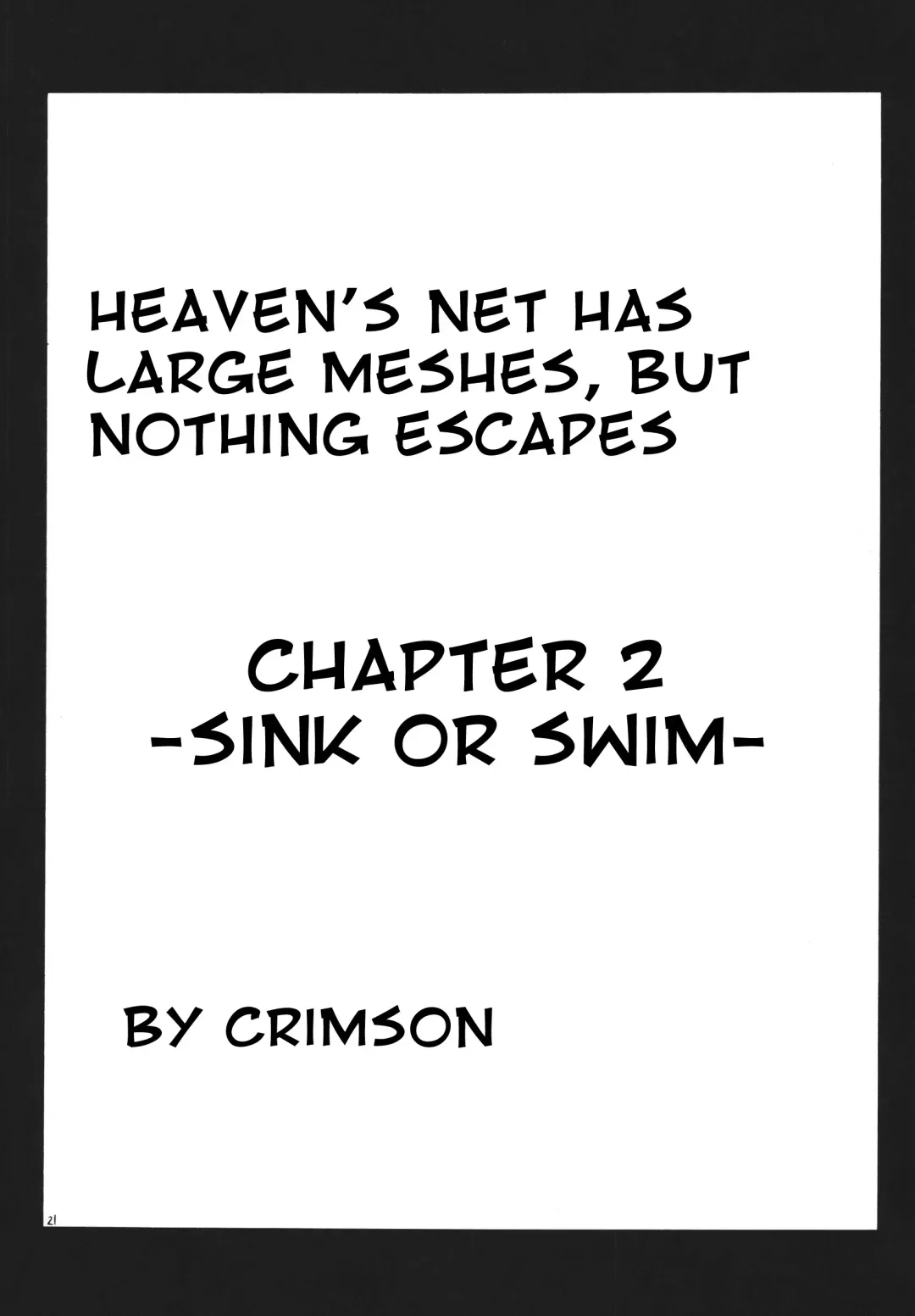[Crimson] Tenmou Kaikai Sonishite Morasazu | Heaven's Net Has Large Meshes, But Nothing Escapes Fhentai - Page 20