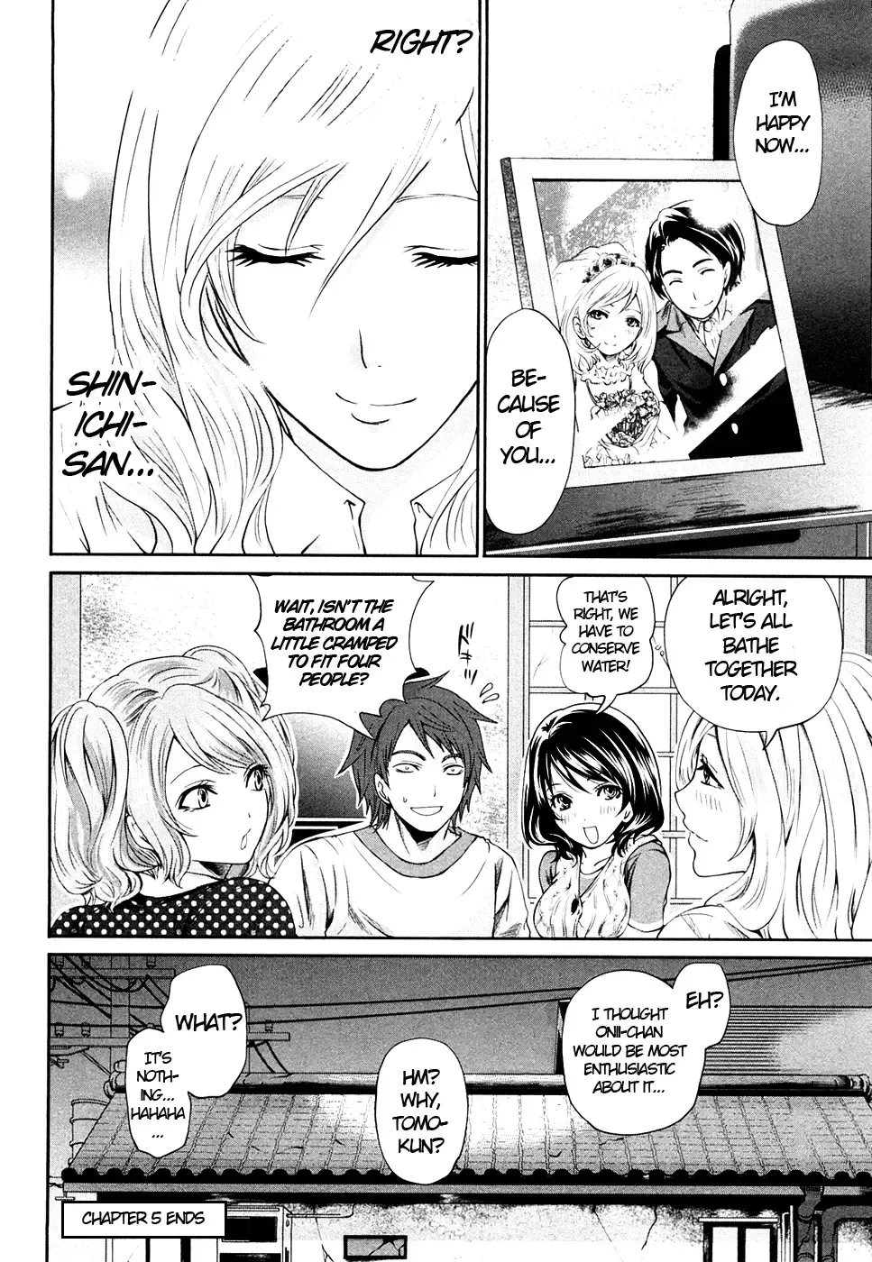 [Miyahara Ayumu] Shimoeda-san chi no Akarui Shokutaku | The Shimoedas, a poor but happy circle Fhentai - Page 111