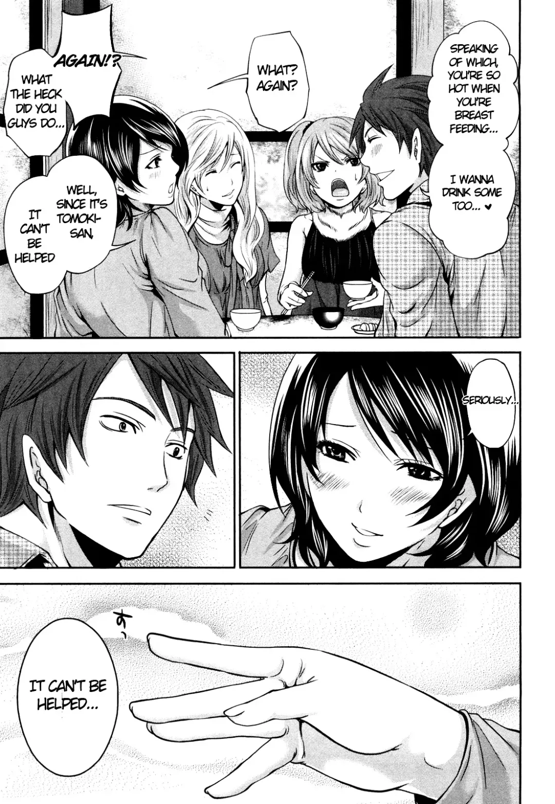 [Miyahara Ayumu] Shimoeda-san chi no Akarui Shokutaku | The Shimoedas, a poor but happy circle Fhentai - Page 192