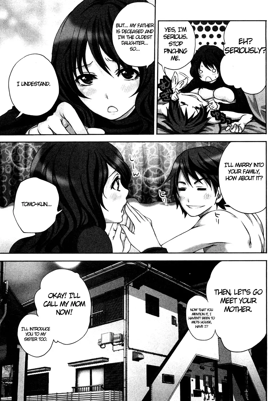 [Miyahara Ayumu] Shimoeda-san chi no Akarui Shokutaku | The Shimoedas, a poor but happy circle Fhentai - Page 8