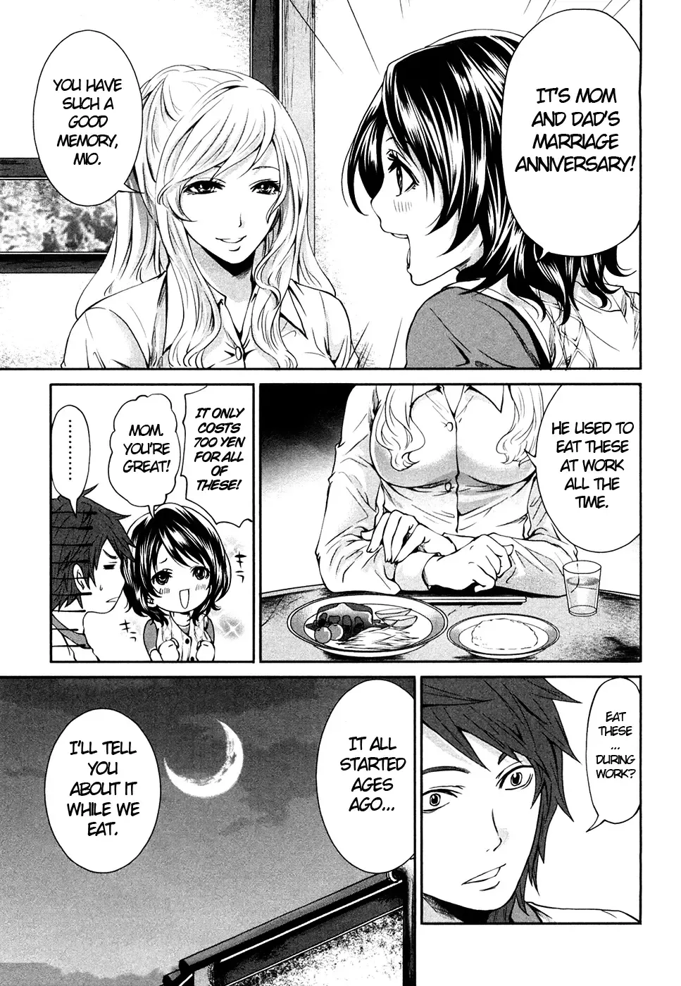 [Miyahara Ayumu] Shimoeda-san chi no Akarui Shokutaku | The Shimoedas, a poor but happy circle Fhentai - Page 94
