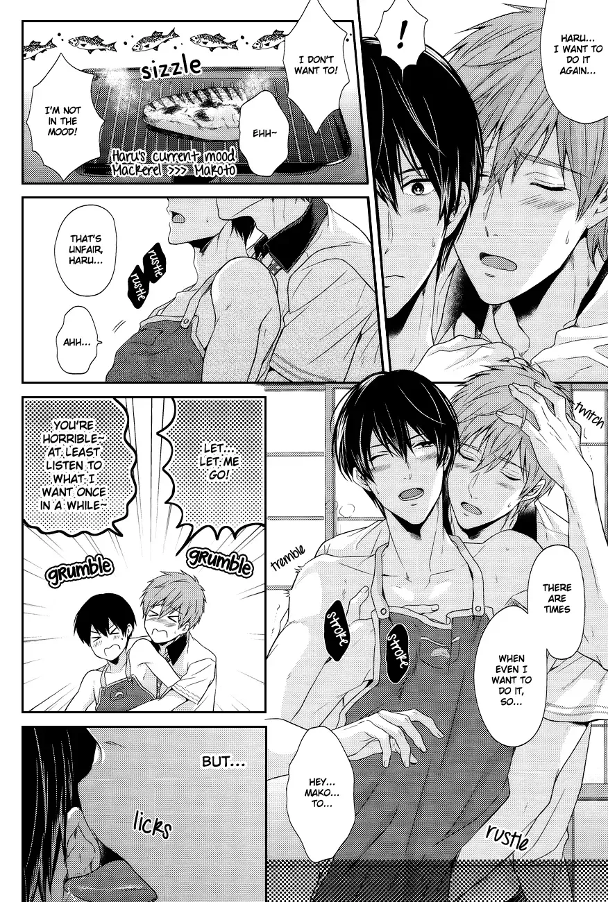 [Karaage Muchio] Haru-chan wa Shitagari Yokubari | Haru-chan is all eager and greedy♥ Fhentai.net - Page 15