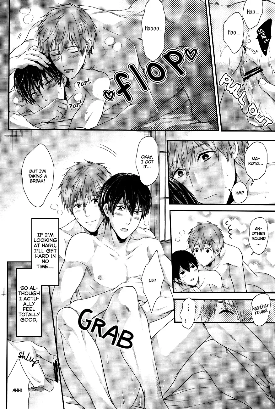 [Karaage Muchio] Haru-chan wa Shitagari Yokubari | Haru-chan is all eager and greedy♥ Fhentai.net - Page 23