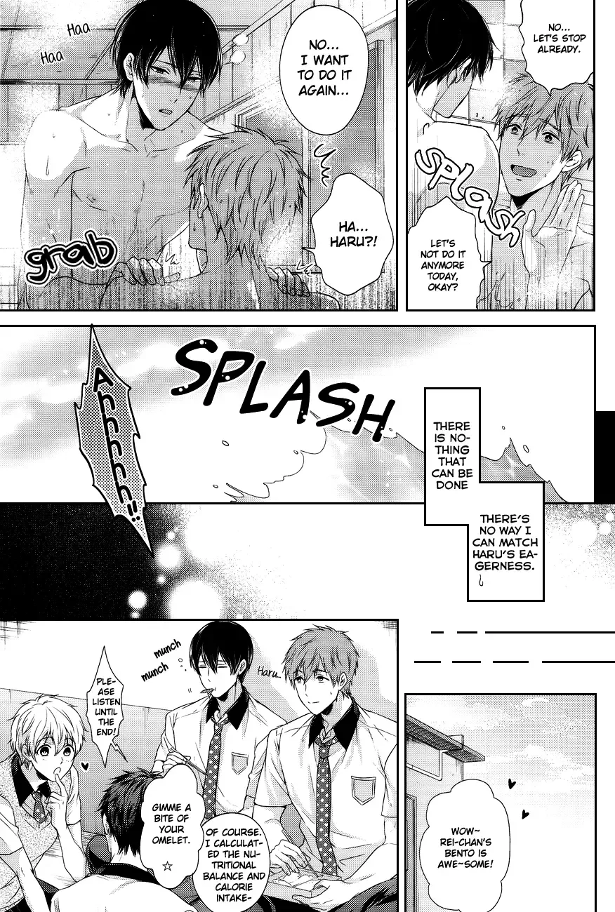 [Karaage Muchio] Haru-chan wa Shitagari Yokubari | Haru-chan is all eager and greedy♥ Fhentai.net - Page 28