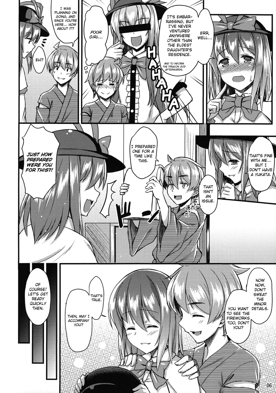 [Saemon] Yukata Iku-san to Ichaicha shitai!! Fhentai.net - Page 5