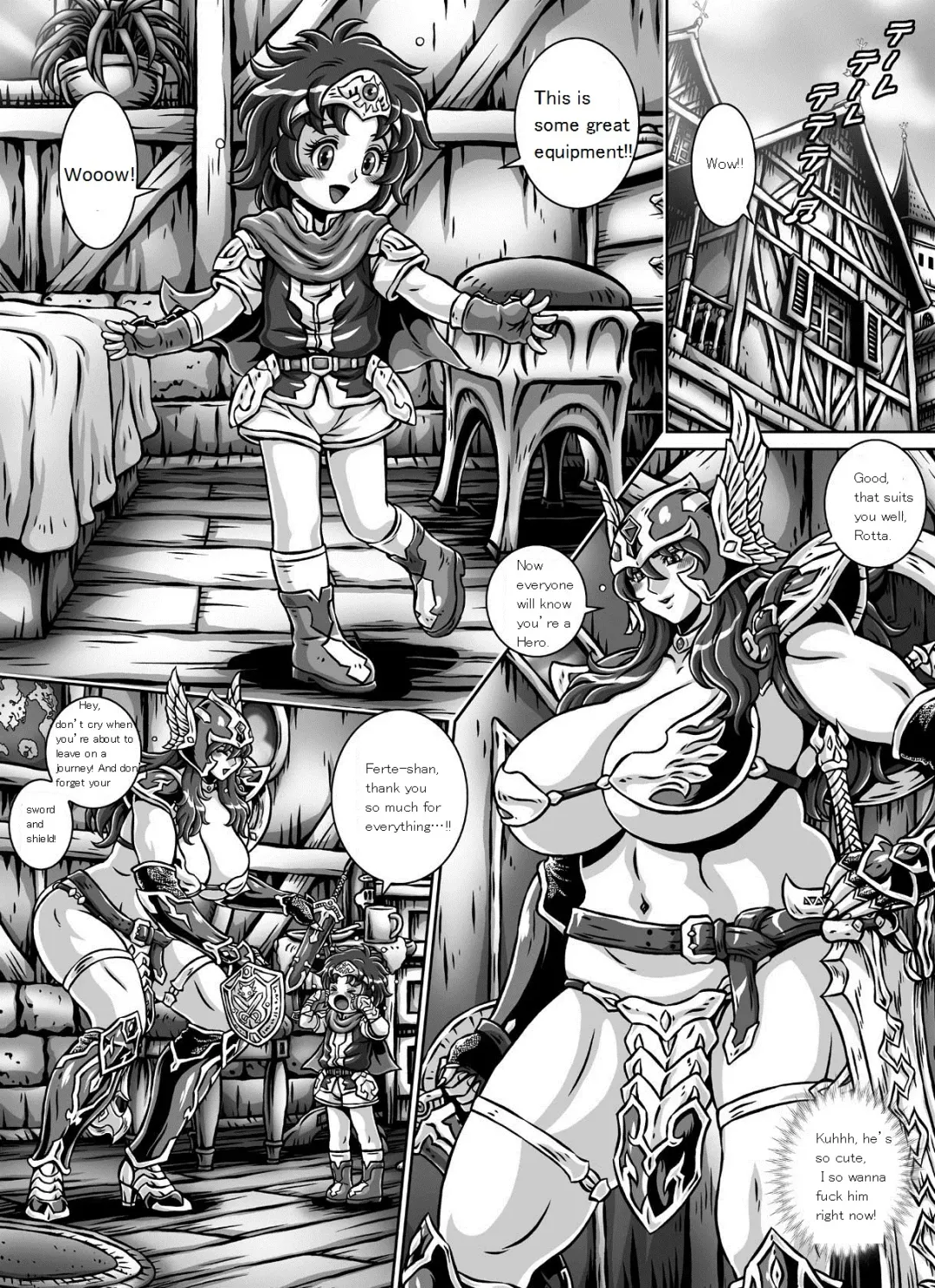 [Matsurino Naginata] D-Q-R ~Proof of the Hero~ Fhentai - Page 53