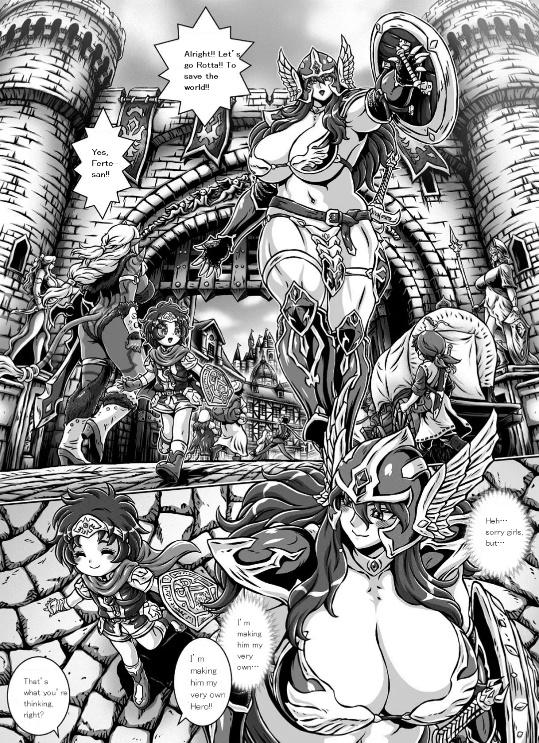 [Matsurino Naginata] D-Q-R ~Proof of the Hero~ Fhentai - Page 54