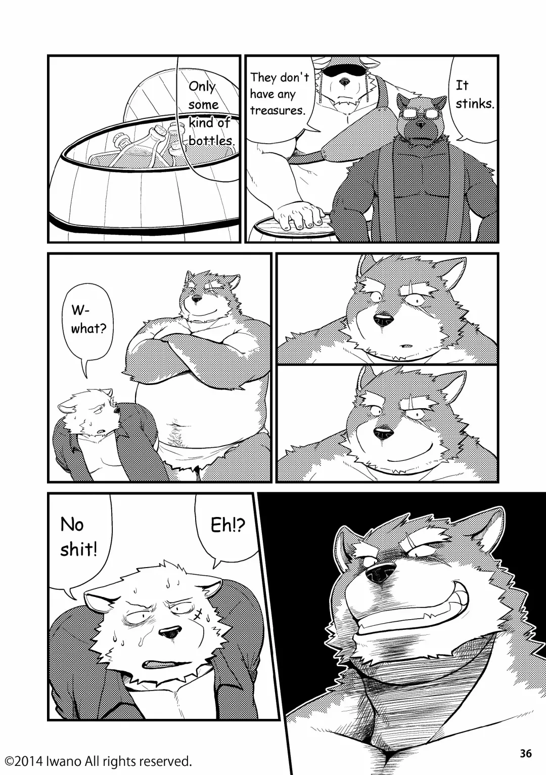 [Iwano] Oyabun to Fushigina Kusuri | Boss and the Mysterious Medicine (decensored) Fhentai - Page 37