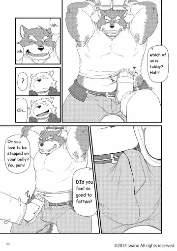 [Iwano] Oyabun to Fushigina Kusuri | Boss and the Mysterious Medicine (decensored) Fhentai - Page 12