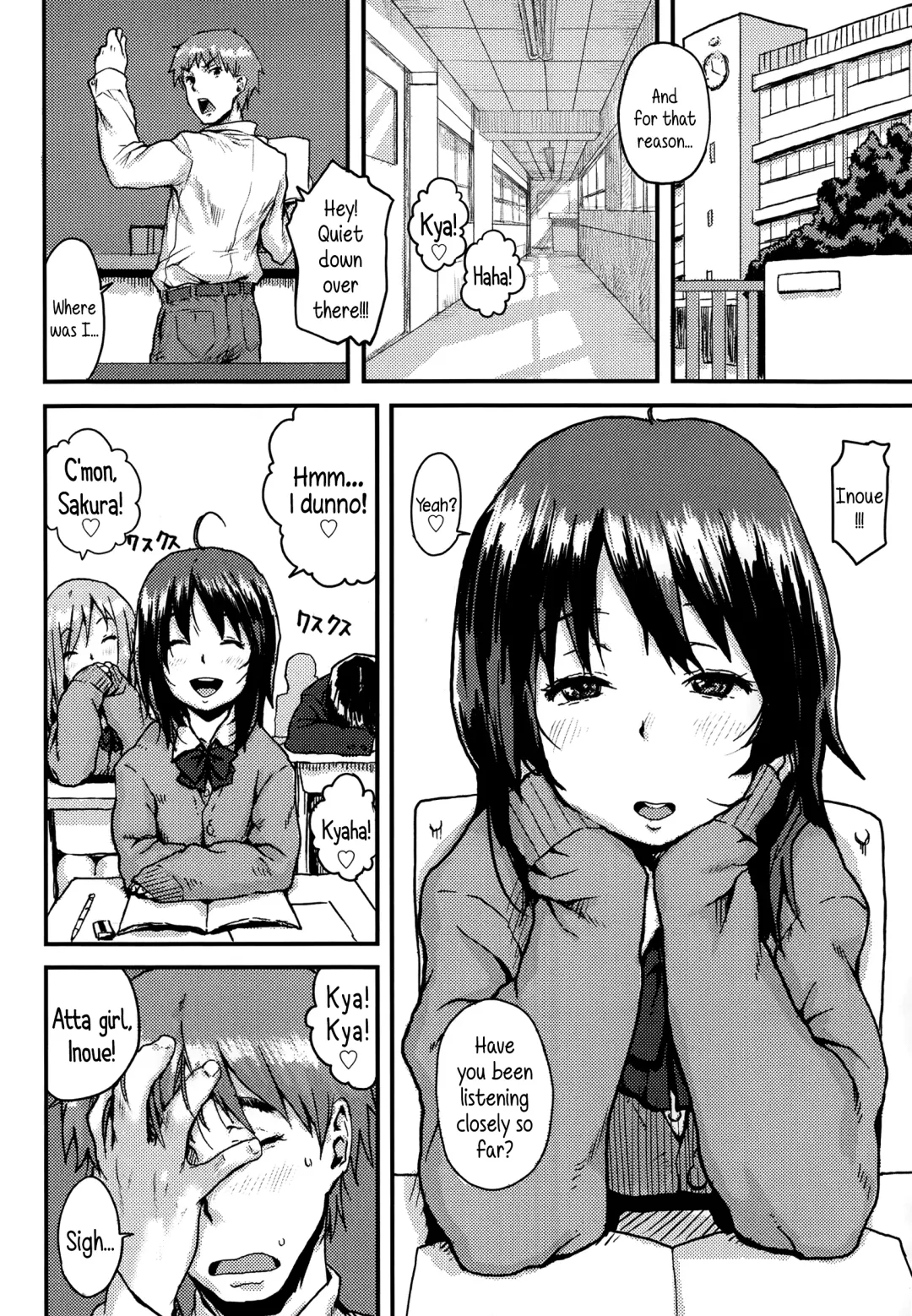 [Ponsuke] Sakura no Kushami | Sakura's Sneezes Fhentai - Page 2