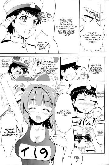 [Kishi Nisen] Teitoku wa Nani wo shitemo Okoranai kara Daisuki nano Fhentai - Page 2