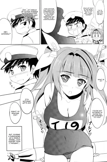 [Kishi Nisen] Teitoku wa Nani wo shitemo Okoranai kara Daisuki nano Fhentai - Page 4