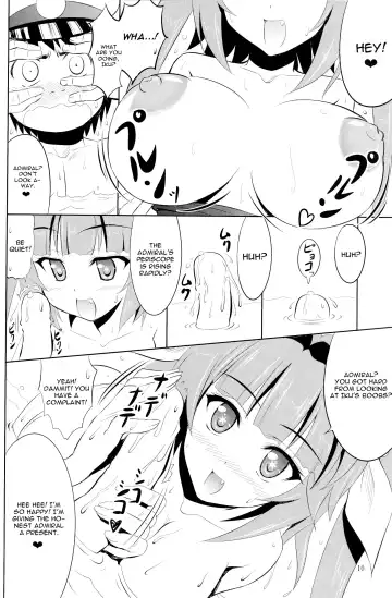[Kishi Nisen] Teitoku wa Nani wo shitemo Okoranai kara Daisuki nano Fhentai - Page 9