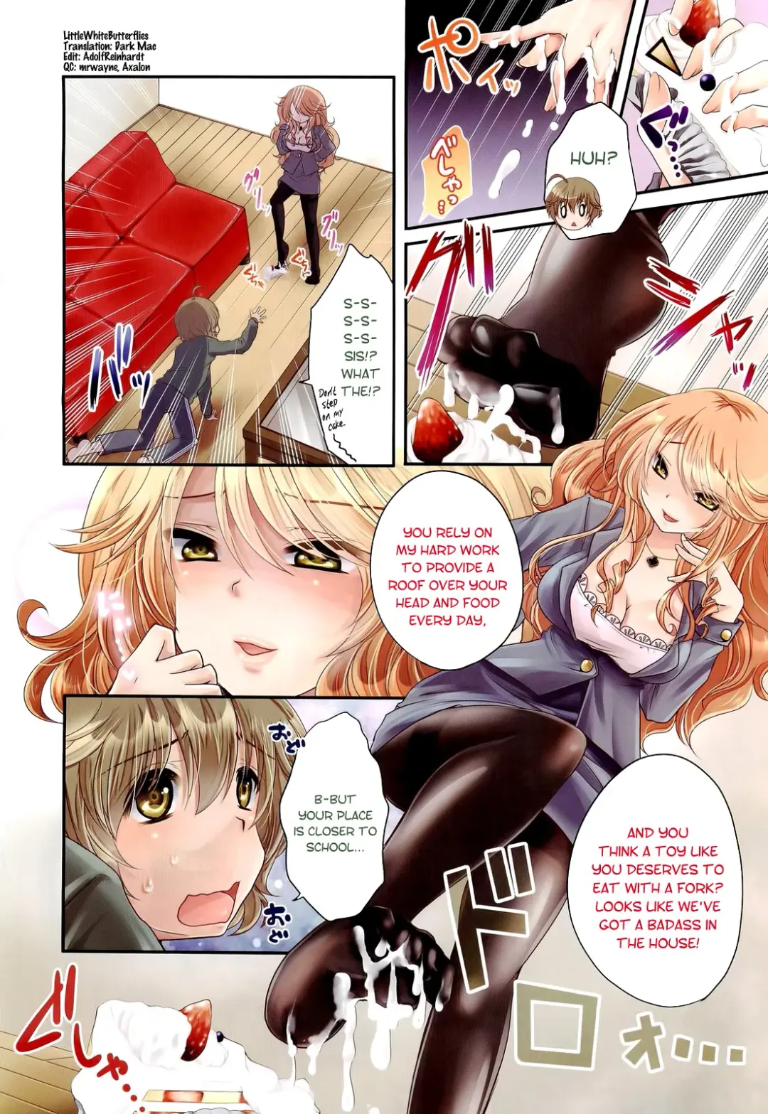 [Usubeni Sakurako] Ane ♡ Ashi | Bubble Feet Fhentai - Page 2