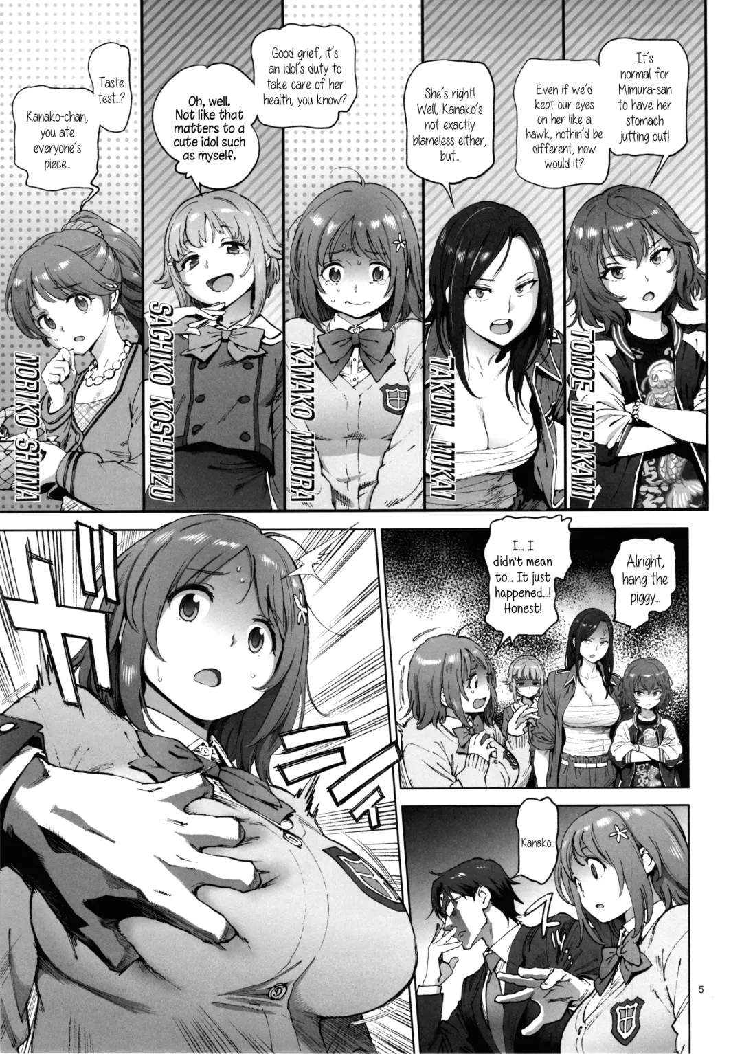 [Inoue Kiyoshirou] Kanako no Fuwafuwa Diet | Kanako's Fluffy Diet Fhentai - Page 4