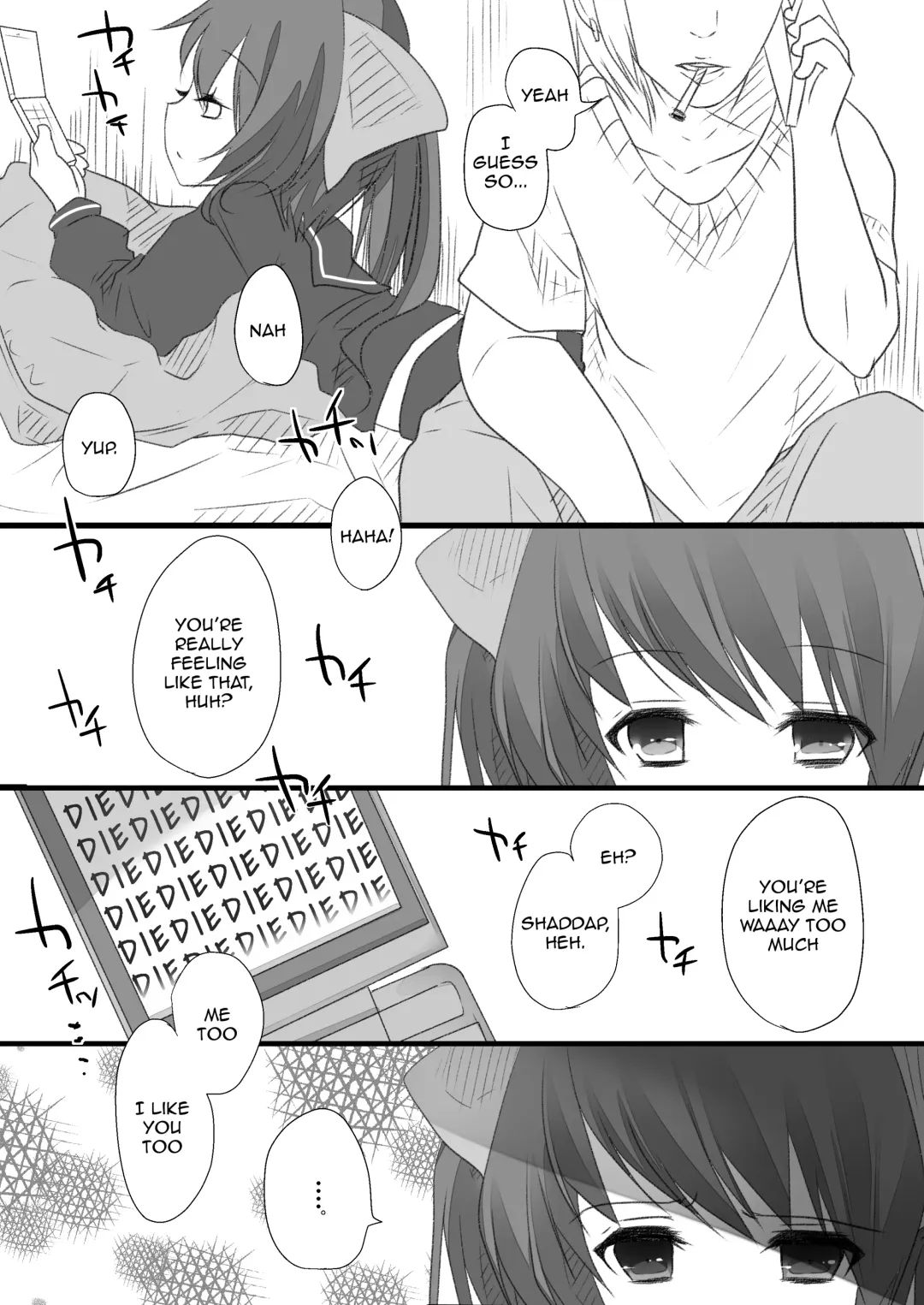 [Shiruka Bakaudon] JK Hata-tan Aisare Jouzu Fhentai - Page 1