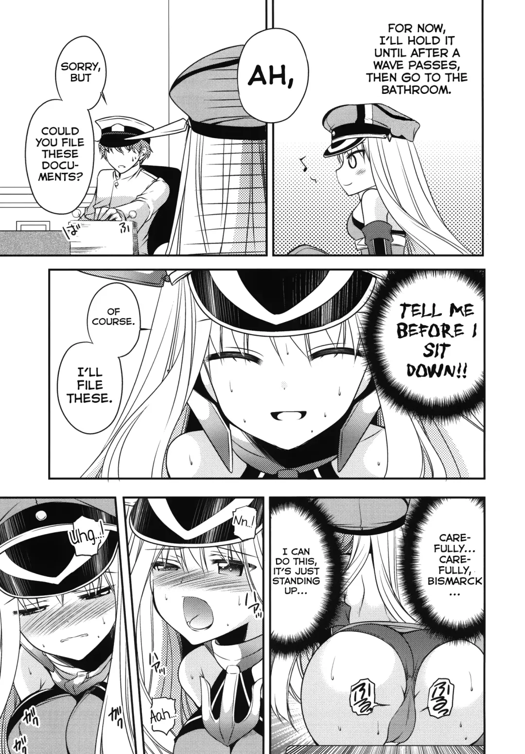 [Sakura Hanatsumi] Omorashi Bismarck Fhentai - Page 11
